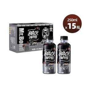 <span>临期白菜！</span>旺旺 邦德 黑咖啡 250ML*15瓶 赠250ML*4瓶