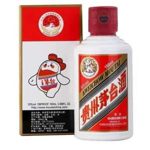 MOUTAI 茅台 飞天 53度酱香型白酒100mL