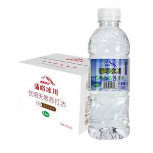 蒲峪冰川 饮用天然苏打水360mL*12瓶