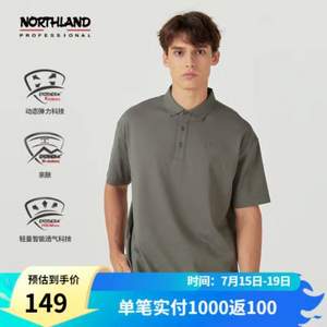 <span>白菜！</span>Northland 諾詩蘭 24新款 男士索羅娜Polo衫 多色