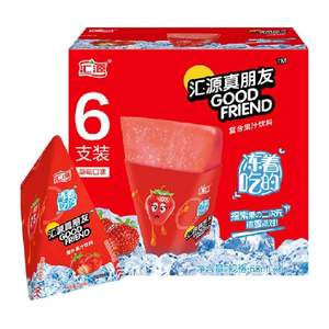 汇源 真朋友 复合果汁饮料 60ml*6支 