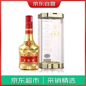 五粮液 金装 52度浓香型白酒500mL