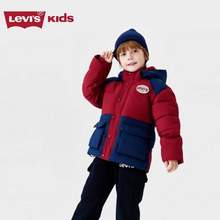 Levi's 李维斯 男童加厚保暖连帽棉服 2色