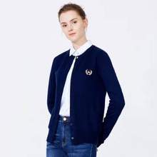 <span>白菜！</span>Navigare 意大利小帆船 女士簡約圓領針織開衫外套2334092061 兩色