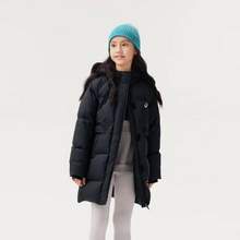 Asics 亞瑟士 女童三防中長款羽絨服334241074015 三色