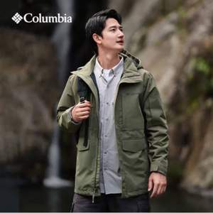 Columbia 哥伦比亚 BIG SPRING 男款防水冲锋衣外套 WE9012