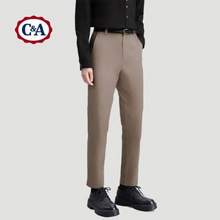 C&A 男士春秋新款直筒休闲裤