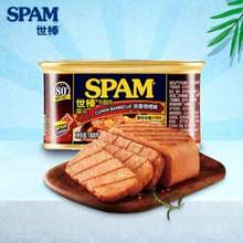 SPAM 世棒 午餐肉罐头 孜然烧烤味 198g*4罐