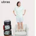 Ubras 水果满印系列女士全棉短袖短裤家居服套装（带胸垫款） UN3541011
