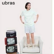 Ubras 水果满印系列女士全棉短袖短裤家居服套装（带胸垫款） UN3541011