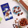 <span>白菜！</span>Lindt 瑞士莲 经典排装扁桃仁牛奶巧克力 100g*3件