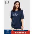 Gap 盖璞 2025春季 纯棉字母logo短袖T恤 美版 570044 