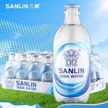 SANLIN 三麟 无糖气泡水苏打水 335ml*24瓶