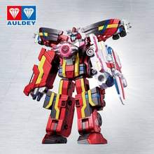 六一礼物！AULDEY 奥迪双钻 538310 巨神战击队变形机器人冲锋战击王 豪华版