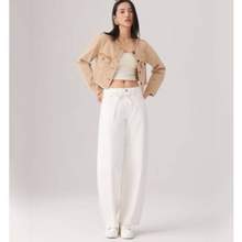 <span>白菜！</span>Levi's 李维斯 冰酷系列 25年春夏新款 女士弯刀裤宽松牛仔长裤