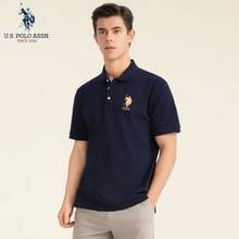 U.S. Polo Assn. 美国马球协会 2025年夏季新款男士纯棉短袖POLO衫 多色