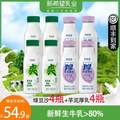 新希望 芋泥厚乳+绿豆沙低温鲜奶 255ml*8瓶