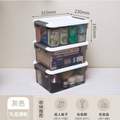 Citylong 禧天龙 X-6318 带盖透明收纳箱7L （31.5×23×14.5cm） 3个装