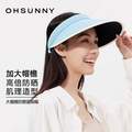 <span>白菜！</span>OhSunny 欧夏 UPF50+大帽檐空顶冰块肌理遮阳帽 SLH3M088