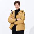 Navigare 意大利小帆船 男士85白鸭绒防风防水连帽羽绒服 送T恤1件
