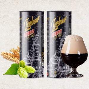 Ijsselmeer 艾瑟爾 14度全麥精釀黑啤酒1000mL*2罐