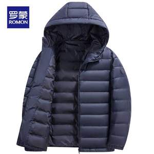 Romon 羅蒙 2025秋冬新款 男士輕薄連帽/立領(lǐng)羽絨服 多色