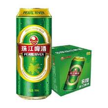 珠江啤酒 8度清爽啤酒 綠金罐500ml*12罐