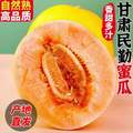 淘寶買菜 甘肅民勤蜜瓜 凈重4-5斤 2枚裝 單果500g+