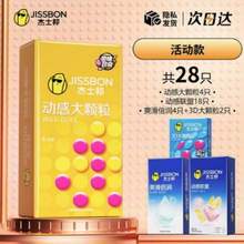 隱私發(fā)貨！Jissbon 杰士邦 超薄避孕套28只