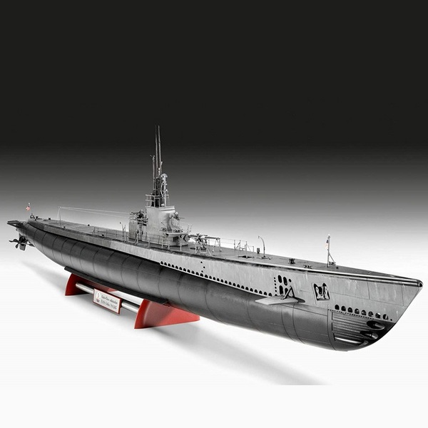 长132米!revell 威望 05168 铂金版 1:72 小鲨鱼级美国海军潜艇 817