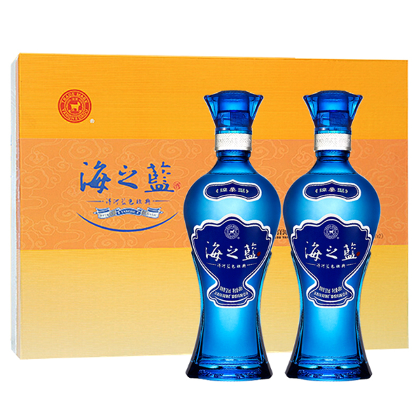 yanghe 洋河 藍色經典 海之藍 52度 禮盒裝 480ml*2瓶239元包郵(雙重