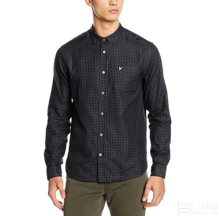 lyle & scott 苏格兰金鹰 男士休闲衬衫 prime会员免费直邮到手￥244