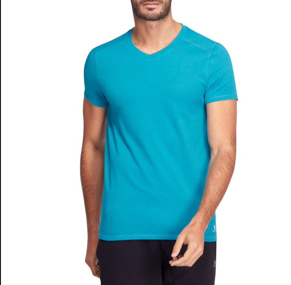 decathlon 迪卡侬 domyos active slim 男士短袖t恤