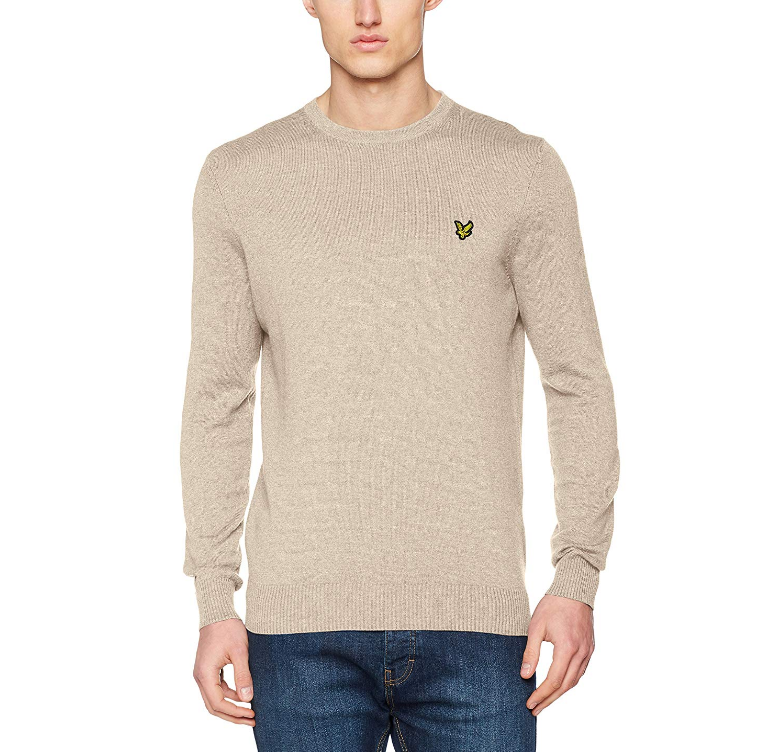 lyle & scott 苏格兰金鹰 男士美利奴羊毛混纺毛衣 直邮含税到手新低