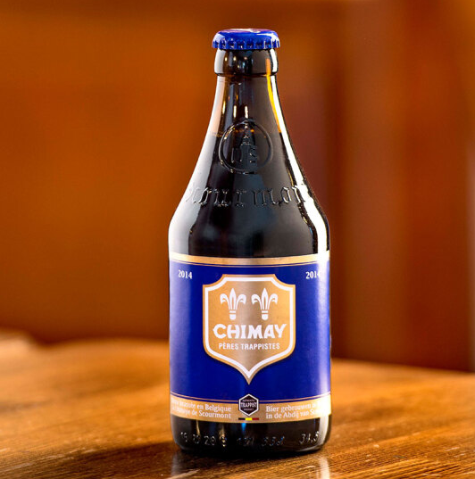 比利时进口,chimay 智美 蓝帽精酿啤酒 330ml*6瓶 *2件142