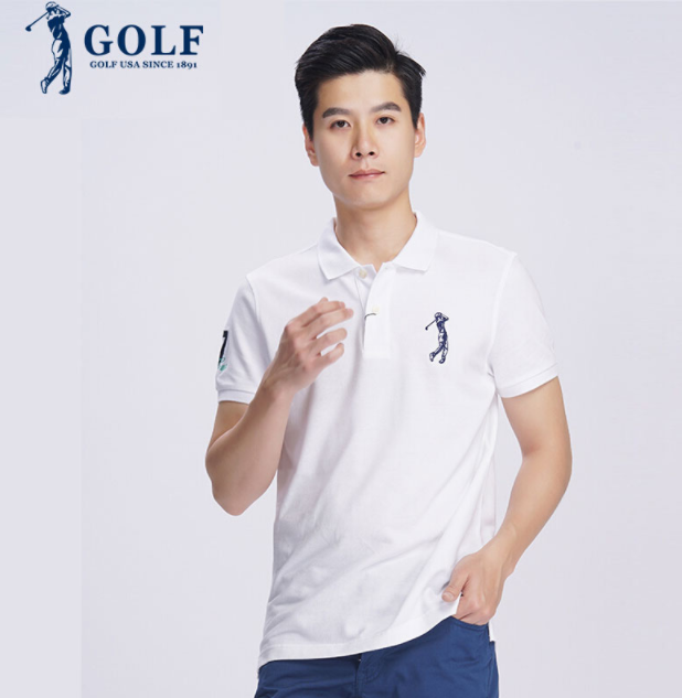 golf 高尔夫 男士纯棉polo衫 多色98包邮(需领券)