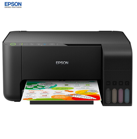epson 爱普生 l3153 墨仓式 彩色无线打印复印扫描一体机839元包邮
